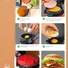 Hamburger Maker Household Small Breakfast Machine Multi-Function Light Food Machine Bread Sandwich Machine Waffle 3
