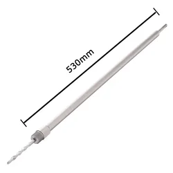 Premium 30-150mm Concrete Wall Hole Saw with Round Shaft for SDS Plus Hammer Drills (530mm SDS PLUS)
