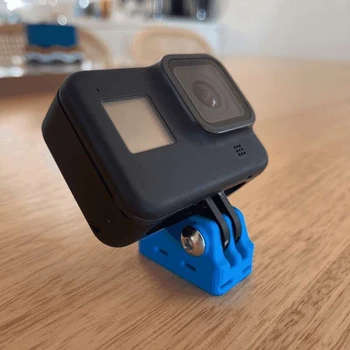 Adattatore per Montaggio Telecamera su Casco, Supporto per Action Camera per Fissaggio Sicuro su Caschi