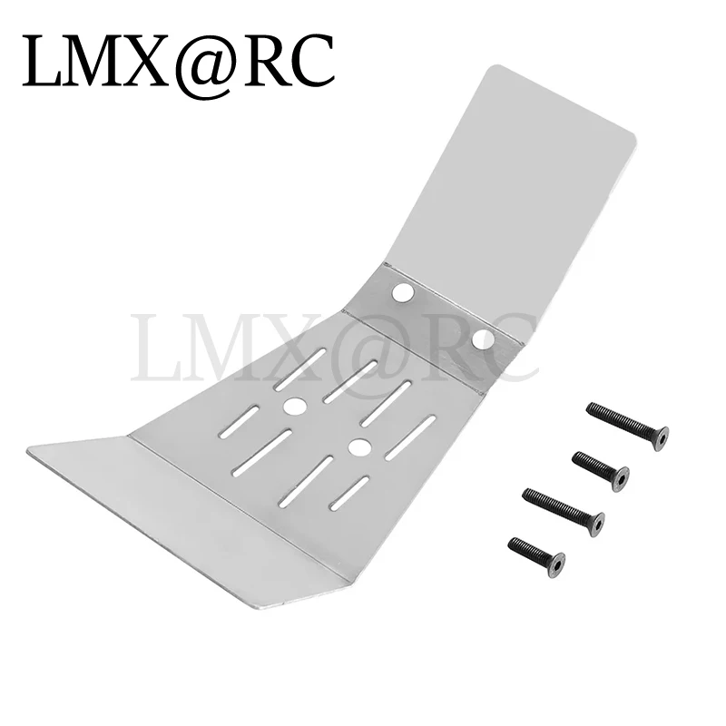 LMX RC Stainless Steel Front and Rear Chassis Armor Protector for ARRMA Gorgon Monster Truck 1/10 2WD RC Car Upgrade Parts