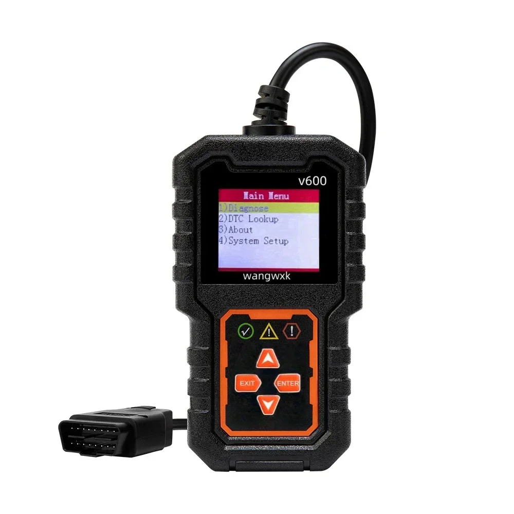 Obd2 scanner 1 PC Car Fault Diagnosis Instrument Clear Fault Codes Diagnostic Scanning Tools Universal Version