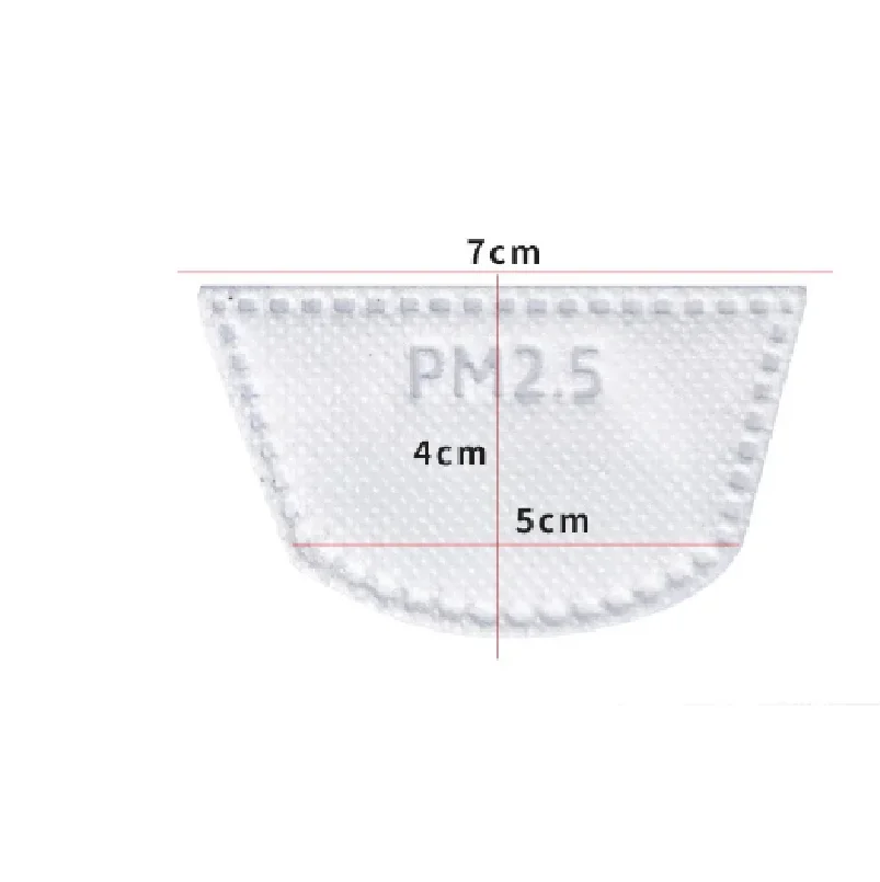 Dustproof PM2.5 Replaced Filters For Transparent Protective Full Face Shield Windproof Anti-Dust Mask Anti-splash Safety Glasses