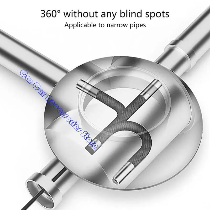 242d 산업 내시경 검사 카메라 6mm/8mm 렌즈 보스코프 카메라 조절 가능한 가벼운 유연한 내시경 카메라