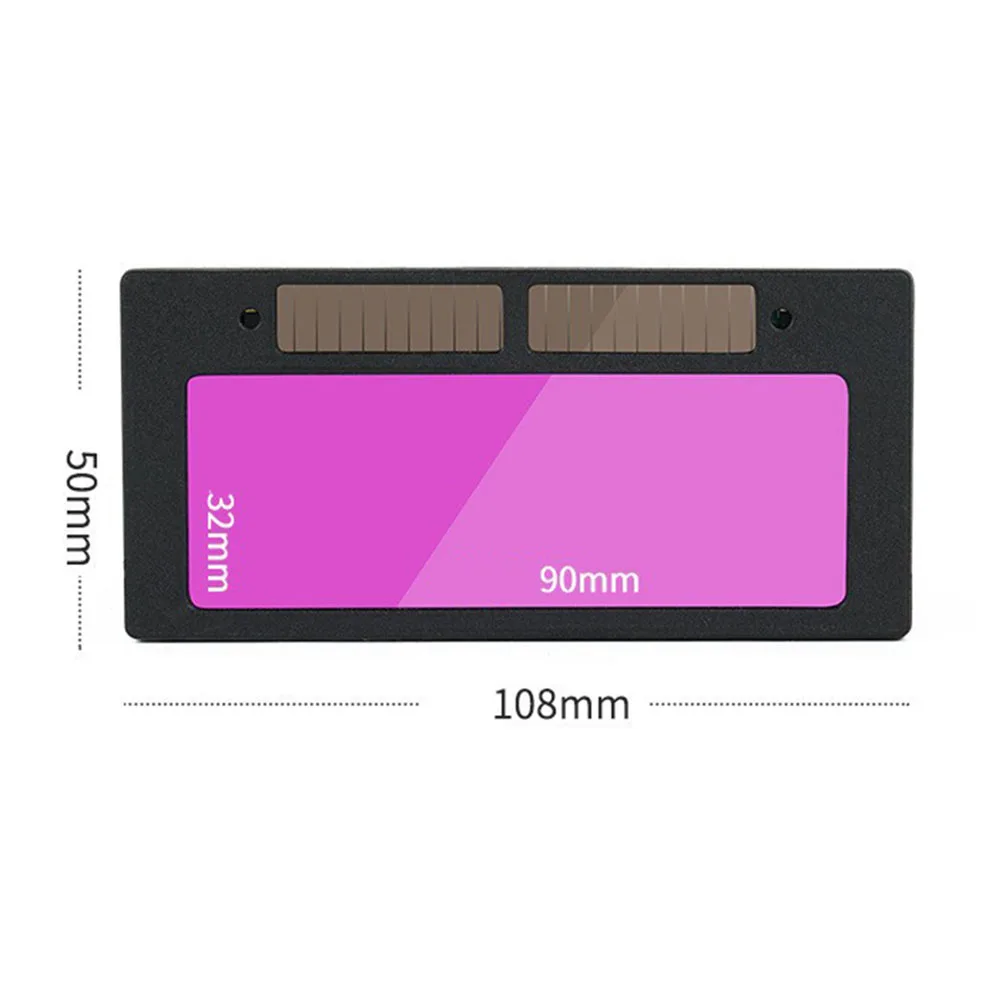 

1PC Solar Powered Welding Lens Automatic Dimming Welding Glasses Welding Helmet Mask Accessories For Welding Lens Goggle