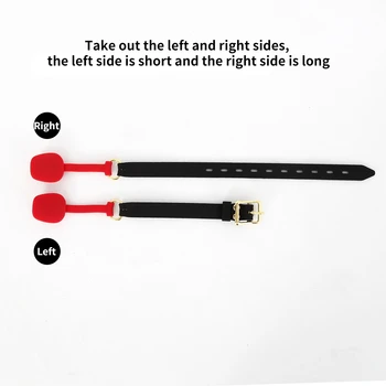 New Silicone Gag Ball BDSM Bondage Restraints Open Mouth Breathable Sex Ball Harness Strap Gag Sex Toy For Couples Women Men 4