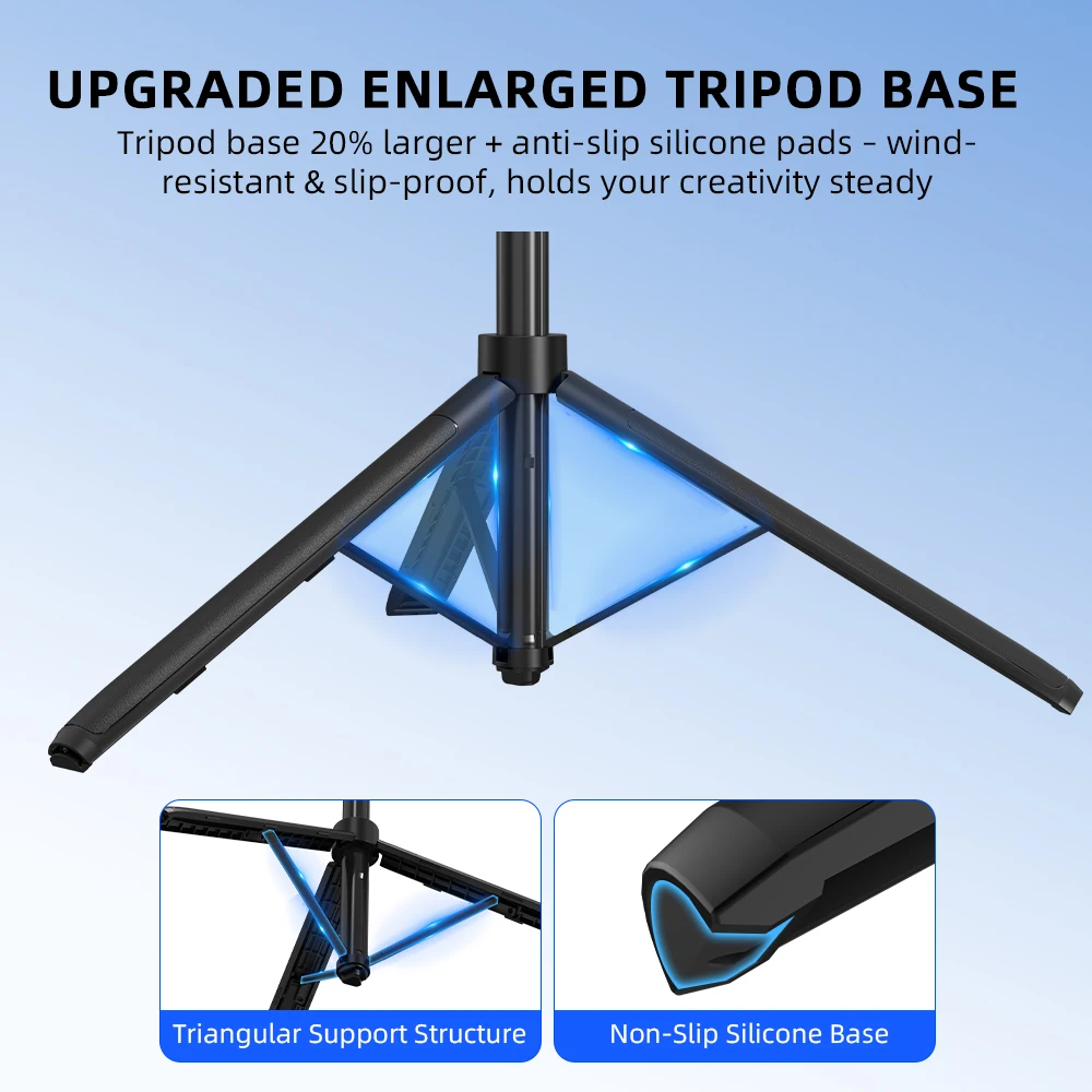 Insta360 Ace Pro 2/X5 액세서리용 Flymile 마그네틱 삼각대 셀카봉 퀵 릴리스 베이스 마운트 삼각대 140CM 확장형 로드