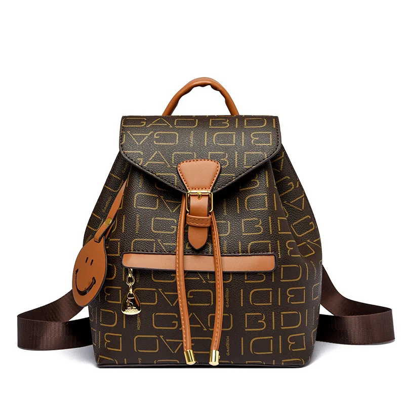 High Quality Cow Leather Women Backpack Fashion Luxury Ladies Travel knapsack Girls Shoulder School Bag Mochila