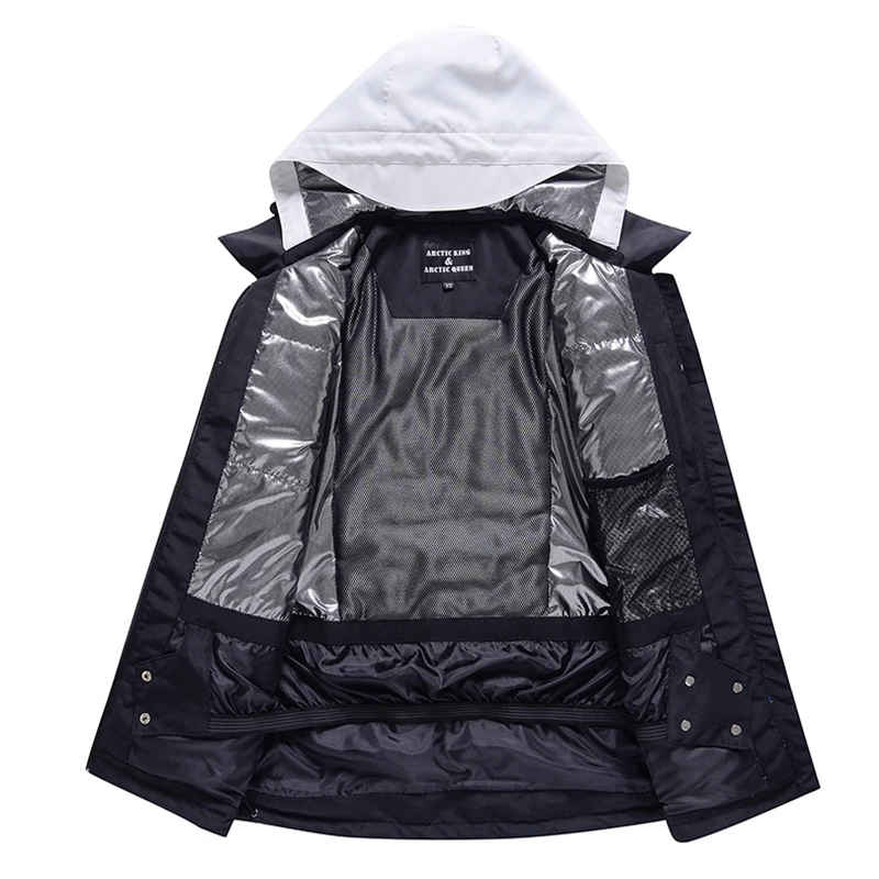 2023 Mountain Sport Women Skiing JacketWinter Hooded Man Snowboard Coat Outdoor Windproof Alpine Waterproof Female Snow Clothes