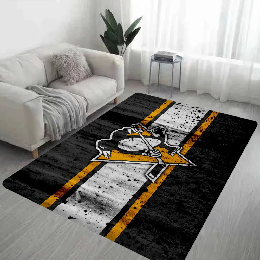 Ice Hockey Sports Door Mat Washable Non-Slip Living Room Sofa Chairs Area Mat Kitchen Toilet Rug 5