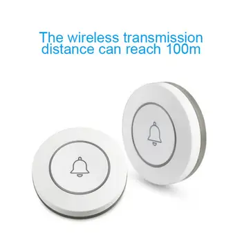 Sos Wifi 푸시 버튼, 보안 보호, 자기 방어, 노인 여성 공황 경보 버튼, 비상 정지 버튼, 433MHz