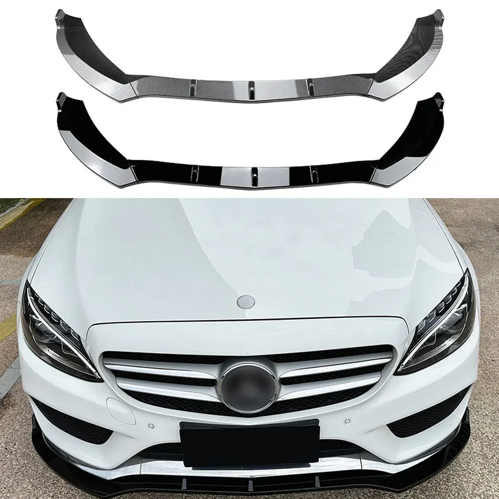 

Front Bumper Lower Splitter Lip Spoiler Diffuser Body Kit For Mercedes Benz W205 2015 2016 2017 2018 AMG