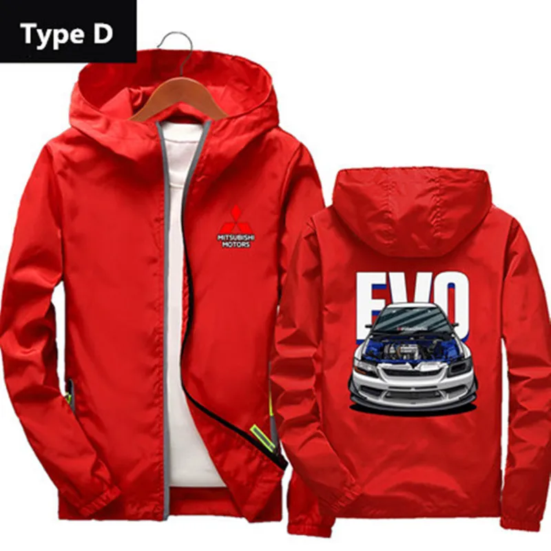 JDM Style Men Women Racing Clothes For Mitsubishi EVO9 Lancer CT9A