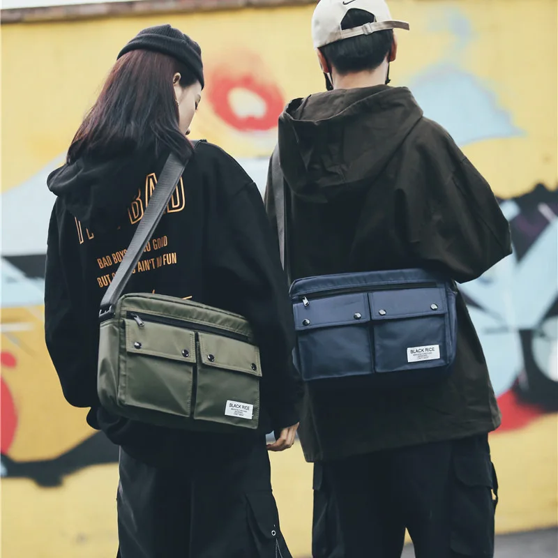 

Fashion Bag Men Bag Crossbody Bags Boys Sports Shoulder Bag Men's Hip-hop Casual Small Backpack Messenger Bag Couple Bag