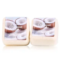 Gommage au glutathion et au noix de coco, savon fait à la main, nettoyage en profondeur et hydratant, huile essentielle végétale de bain, savon Portable 5