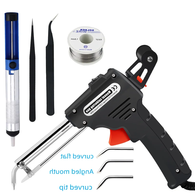 Automatically Soldering Gun Handheld Solder Iron Kit Welding Tool