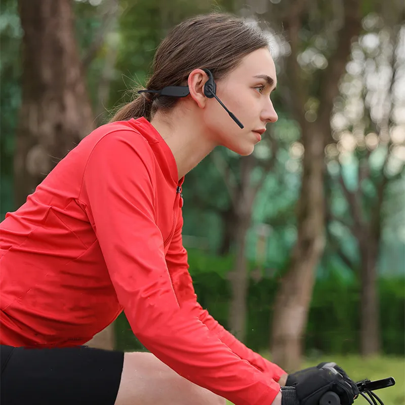 

Handsfree Headset Wireless Earphone Microphone Philips Open Ear Headphones Sports Headset Wireless Bone Conduction Earphone