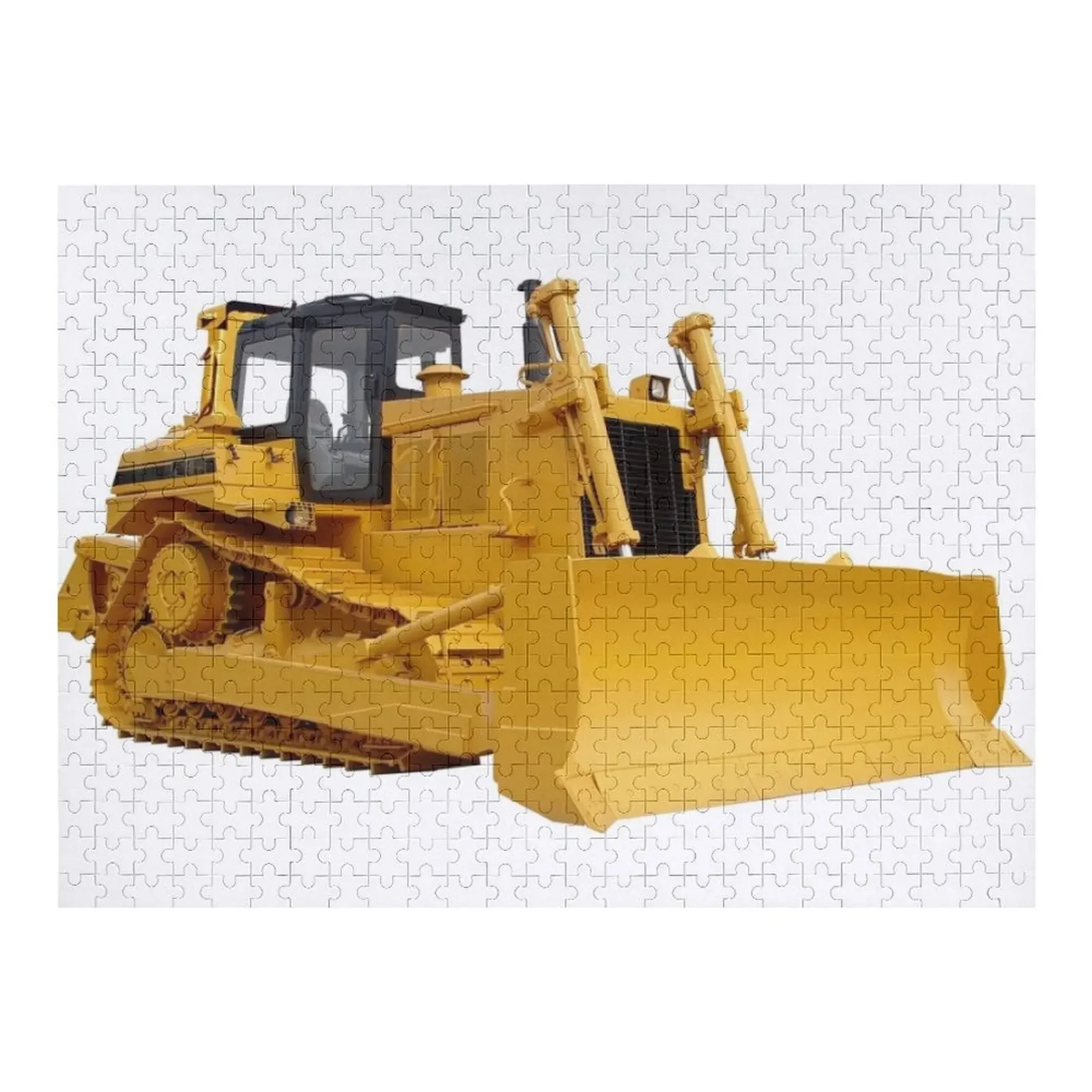 

Bulldozer Jigsaw Puzzle Photo Custom Wooden Decor Paintings Personalised Toys Puzzle