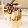 360° Rotating Makeup Brush Holder Desktop Makeup Organizer Cosmetic Storage Box Lipstick Eyebrow Brush Holder Jewelry Container 2