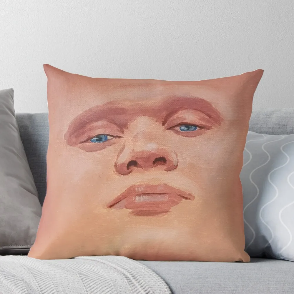 

Smug Erling Haaland face Throw Pillow Rectangular Cushion Cover Bed pillowcases