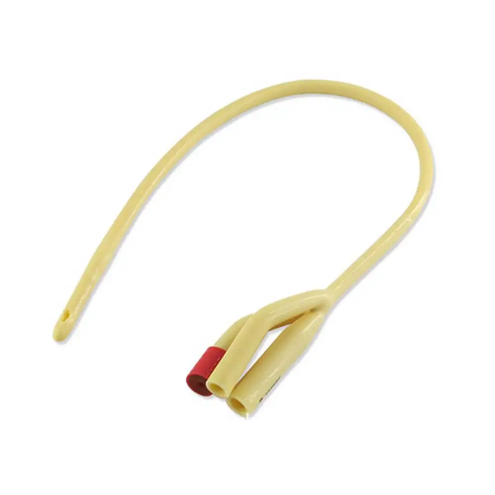 1Pc 3 Way Medical Balloon Latex Foley Catheter Coating Urine Tube Male Urethral Catheter Male/Women/Children Urinary