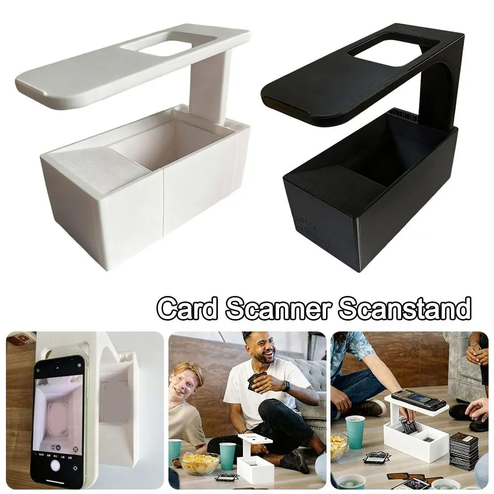 mtg card scanner stand & LED Light for & TCG, Fast Scan  Lightweight Construction This trading card scanner stand is 3D Card Scanner Stand Yupetryp Adjustable