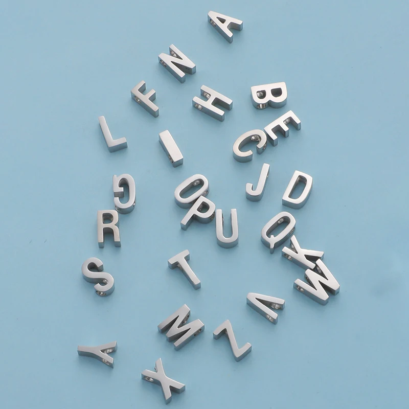 D - Metall Buchstaben Niete - Alphabet Nieten