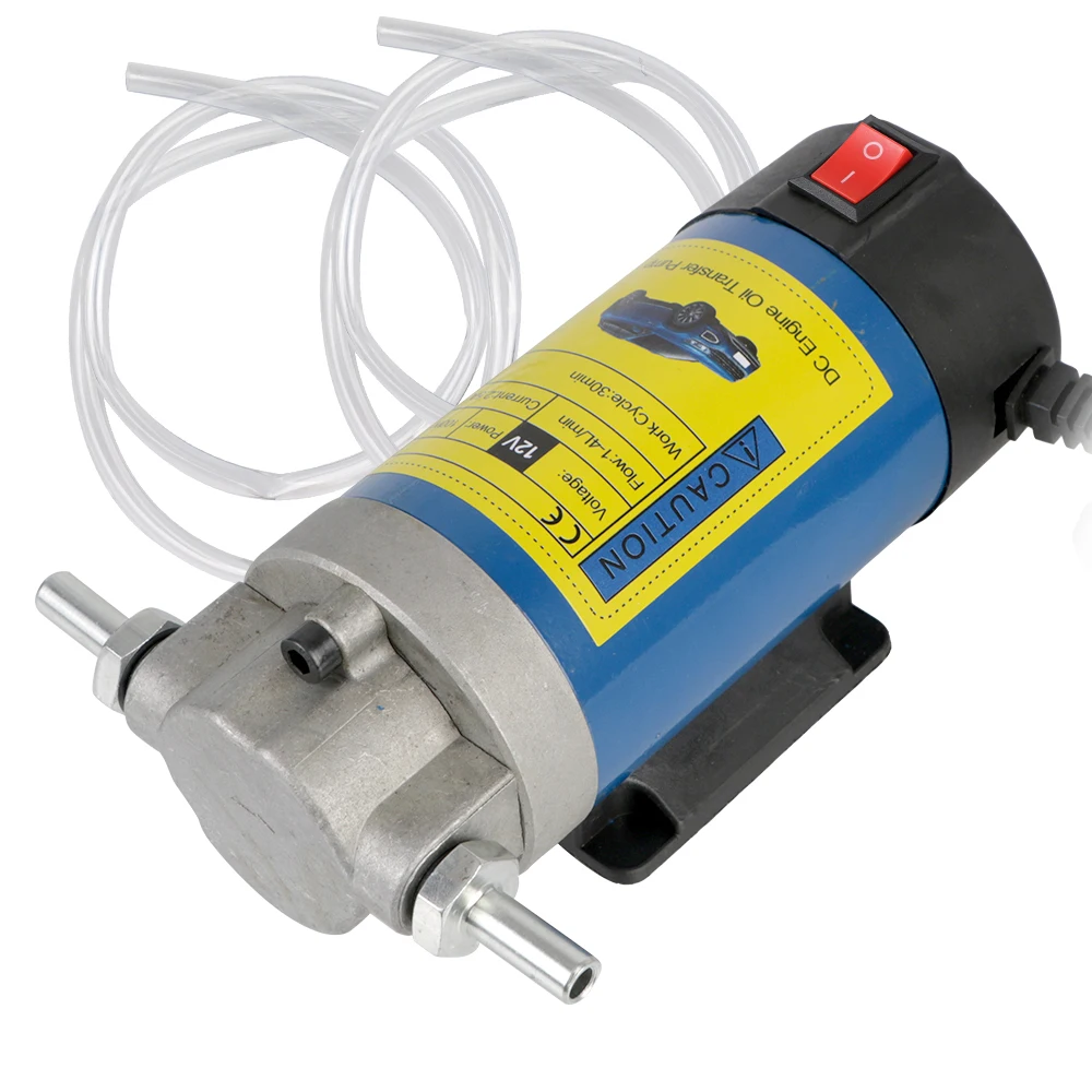 Riloer 100W 12V Öl Transfer Pumpe - Elektrischer Extraktor Für Diesel & Motorenöle