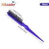 1 Pcs High Quality Nylon Hair Brush For Women Slick Ponytail Slim Line Teasing Combing Brush Hair Accessories For Ladies Girls 5