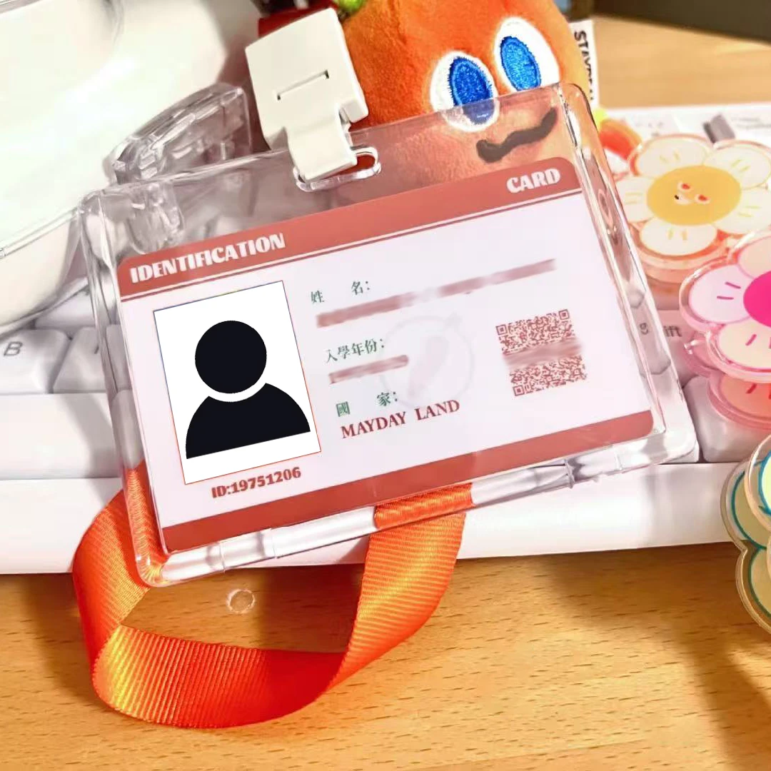 방수 PVC 맞춤형 ID 작업 카드, 맞춤 제작, 무료 디자인, 모서리 둥글게 처리, 두께 0.76mm