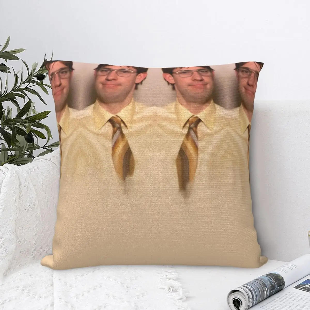 

Dwight Schrute Hug Pillowcase The Office TV Backpack Cojines Bedroom DIY Printed Car Coussin Covers Decorative