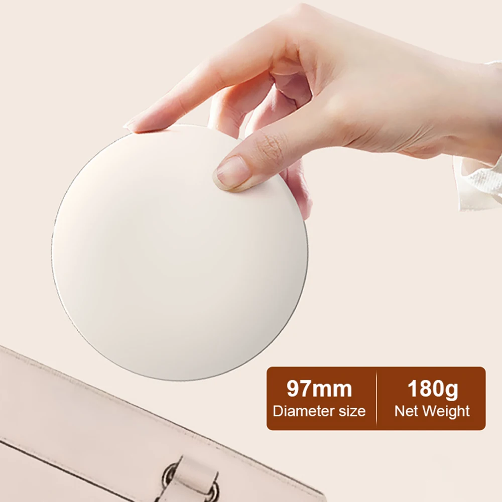 스마트 선스크린 LED 라이트 휴대용 메이크업 거울 UV 카메라 비주얼 페이스 선스크린 메이크업 거울