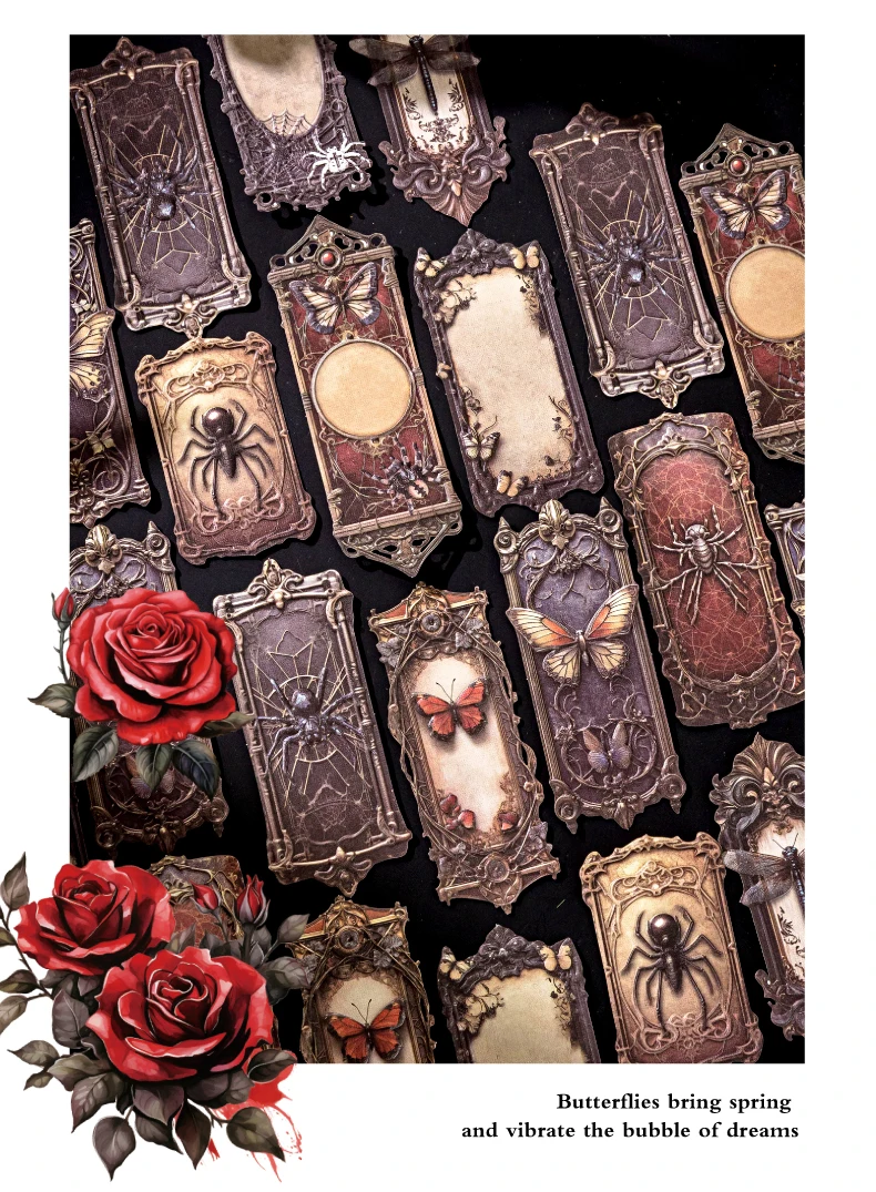 20 Stück Vintage Collage Scrapbooking Journal Aufkleber Kartenherstellung DIY Retro Quelle Papier Kreatives Memo Briefpapier – Detail 13