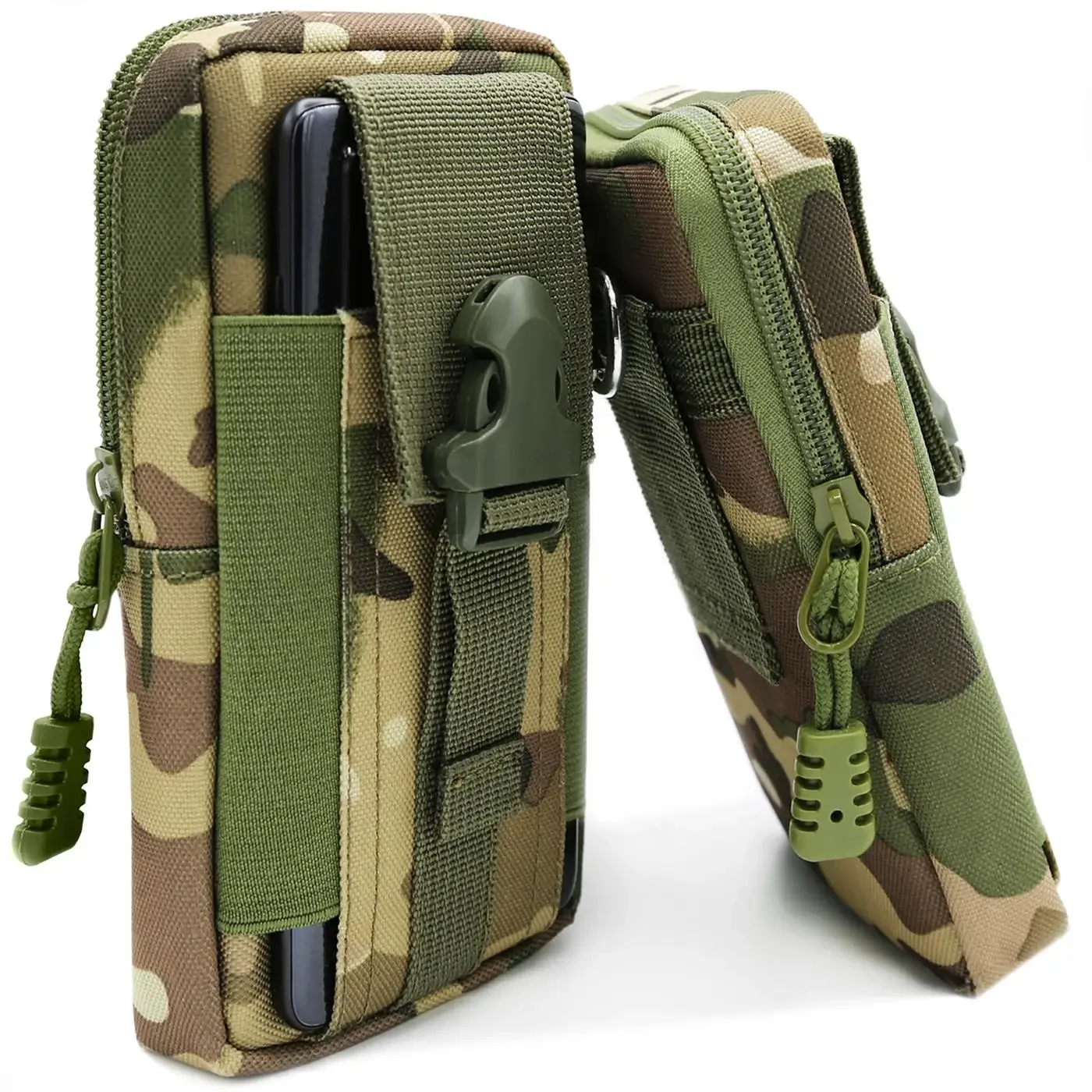 Nylon Phone Holster Case Belt Bag Cover for Outdoor Sports