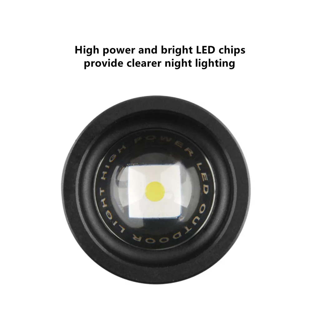 Description Picture 3 of itemHigh Power Spotlight Long Range LED Flashlight With Power Type-C Charging Zoomable Aluminum Alloy Tactical Torch Outdoor Lantern