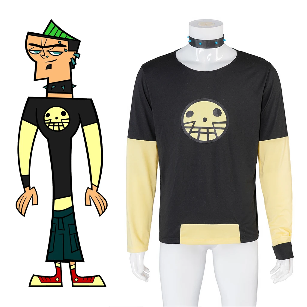 Anime Total Drama Island Duncan Cosplay Costume Duncan Cos Heroic