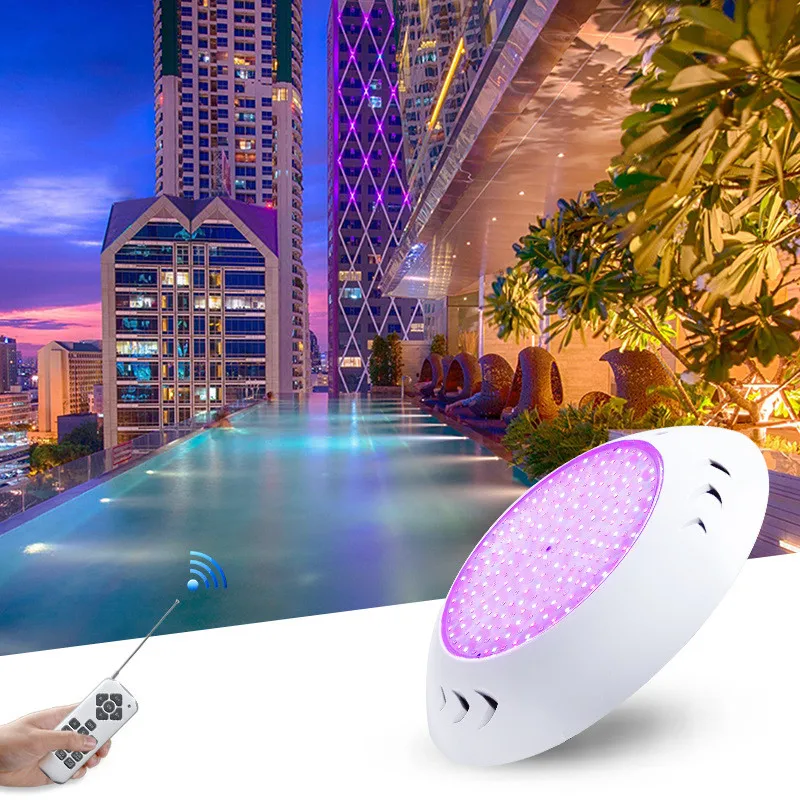 Lampes-de-piscine-LED-en-r-sine-xy-lampes-sous-marines-plates-clairage ...