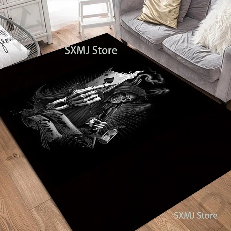 Alfombra Gamer para sala de juegos, tapete de baño para dormitorio, sala de  estar y pasillo - AliExpress