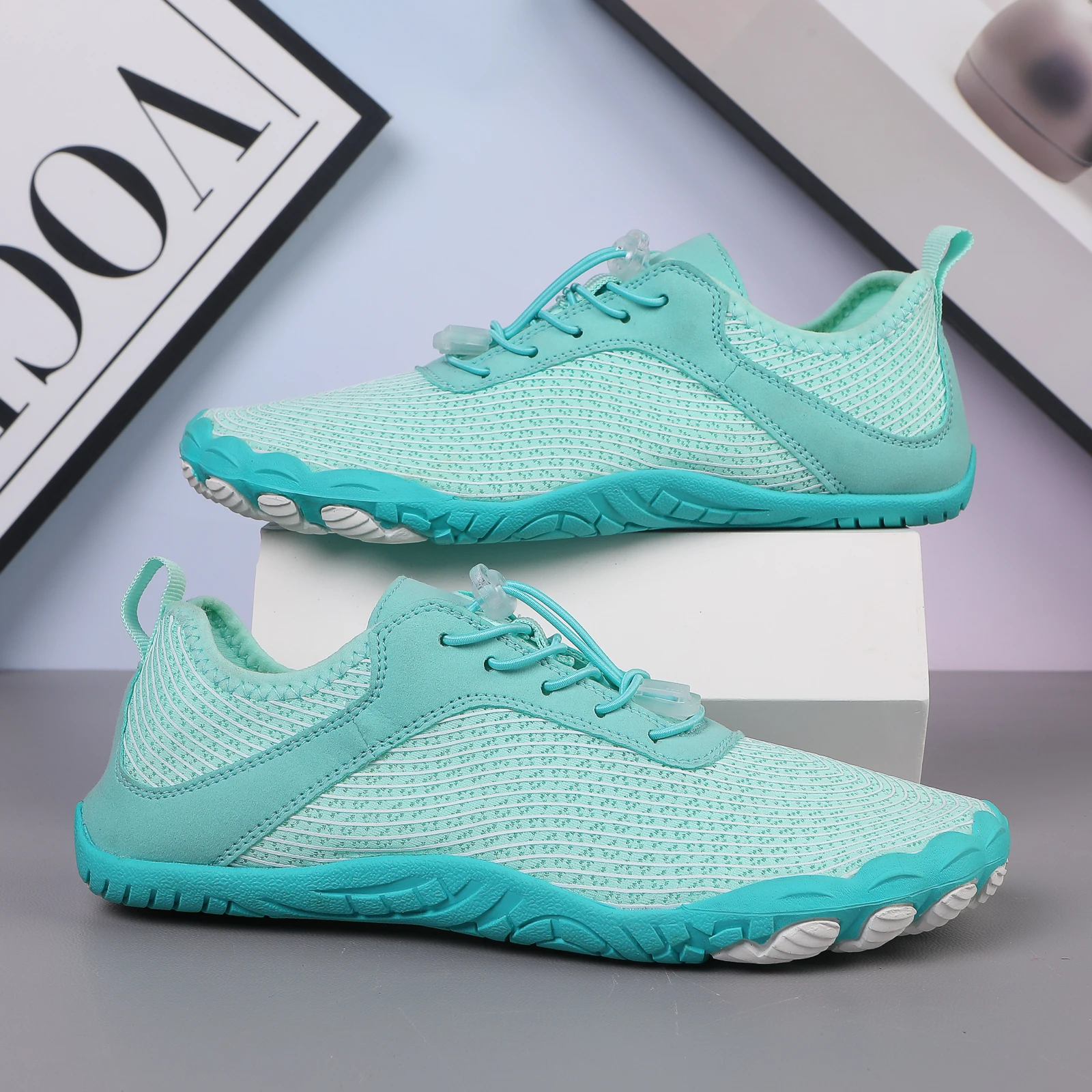 أحذية مائية مانعة للانزلاق قابلة للتنفس ، شاطئ حاف...