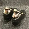 High Top Stone Pattern Men Loafer Leather Lace-Up Zipper Youth Sport Shoes Fashion Round Toe Flats Sneakers Man Black Color 3