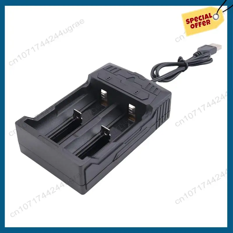 -A15I 3X 18650 충전식 배터리 플랫 탑 20A, 18650 배터리 충전기 포함, 3.7V 충전식 배터리용
