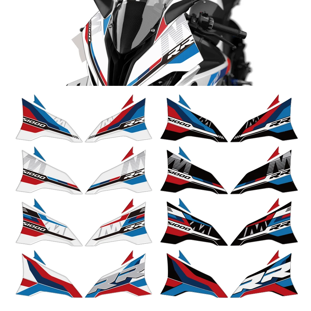 

2023 м Автоспорт для BMW S1000RR S1000 RR 2019 2020 2021 2022 защитный комплект переднего обтекателя 3D гелевый протектор краски