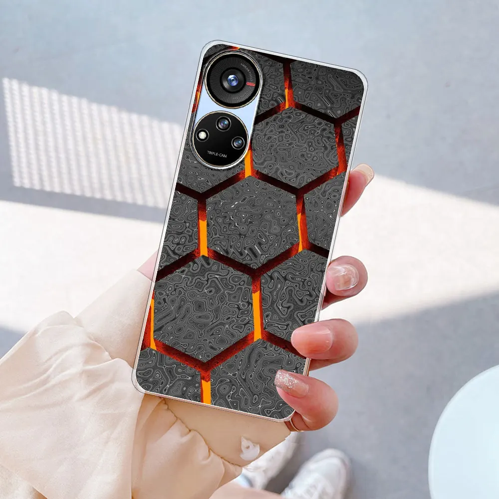 Clear Soft Silicone Shockproof Phone Case - Protective Coque Cover