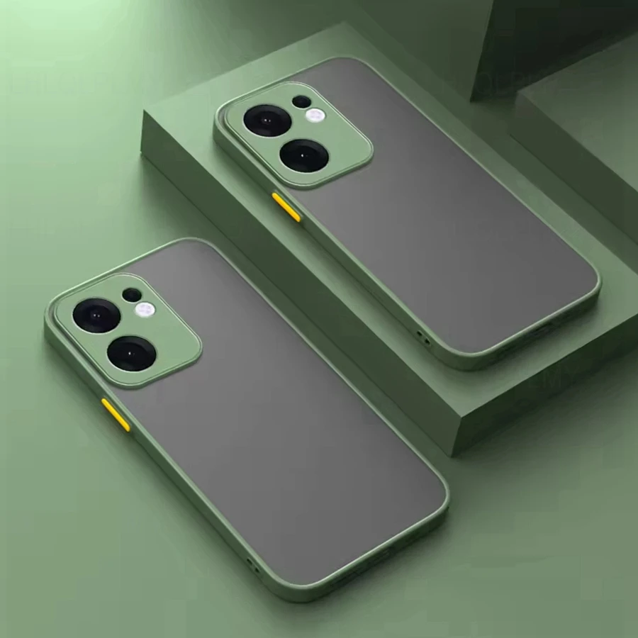 Luxury Shockproof Matte Silicone Armor Bumper Case