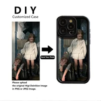Customize DIY Photo Personalized phone case for iPhone 17 16 15 14 13 12 11 Pro e XS Max XR 7 8 Plus SE 2020 Back Cover 3