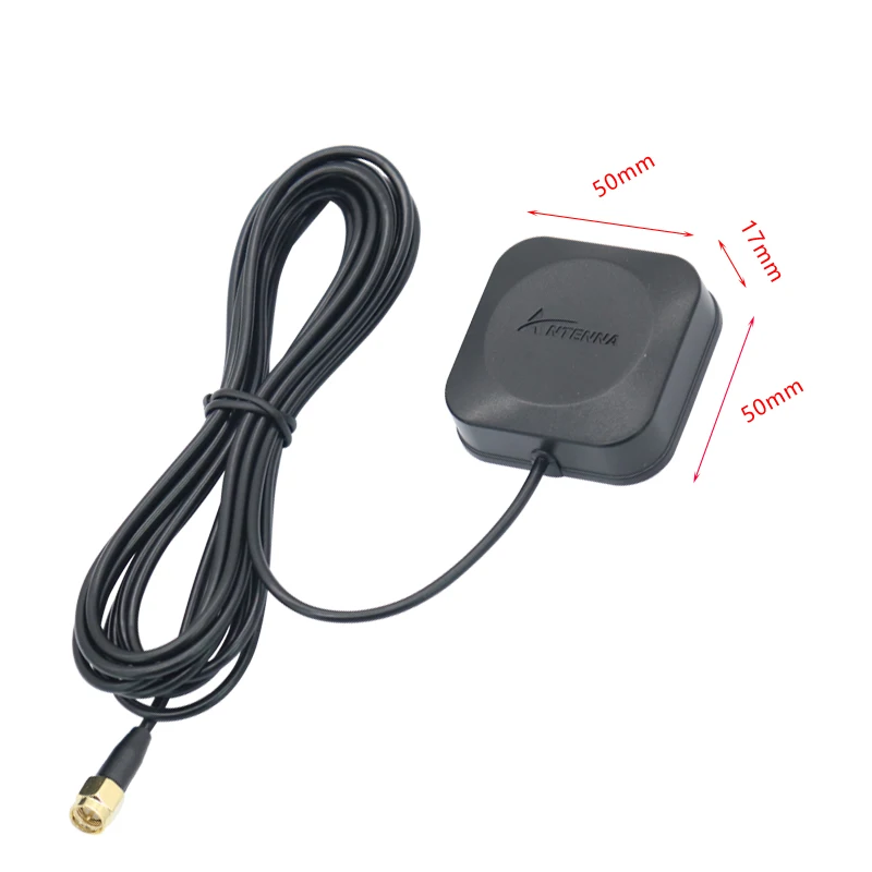 액티브 GPS 안테나 포함 자동차 대시 캠, 트럭, SUV DVR 녹음기, 트래커 리시버, Fakra-C, SMA 수, 1560 MHz
