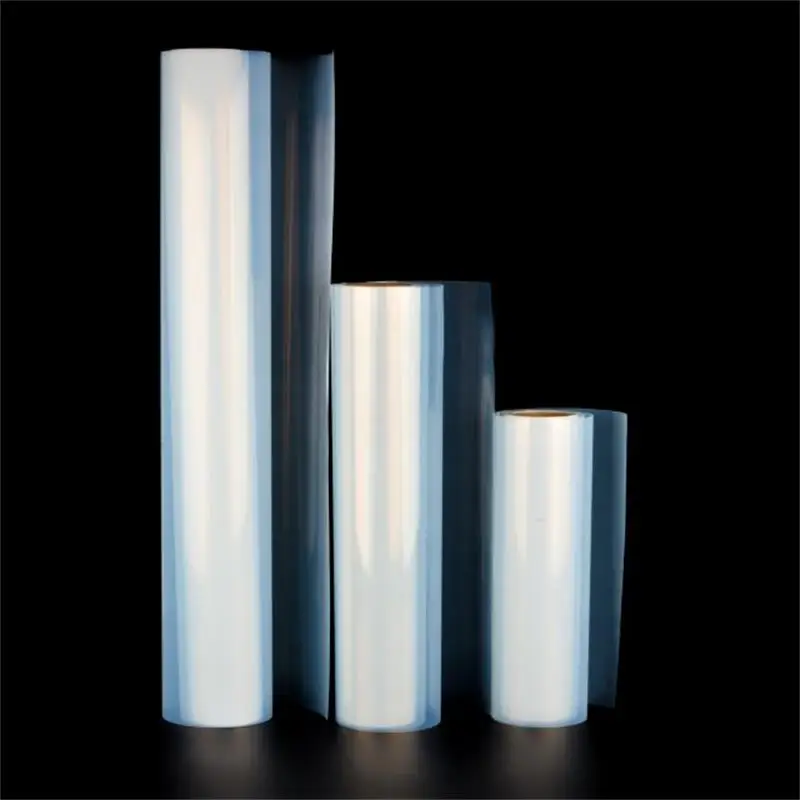125mic thickness milky inkjet film rolls waterproof plate making film rolls 30m long roll