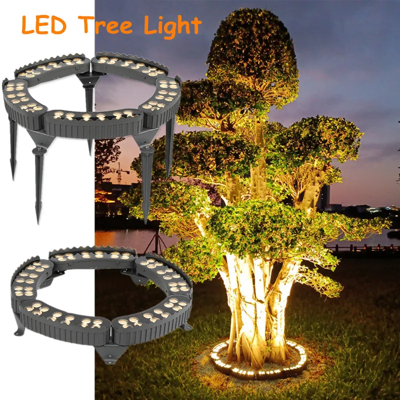 Roman Column Light Garden Decor Tree Lighting Waterproof Villa Backyard Lamp Landscape Lighting for Patio Gazebo 12v 24v 220v villa column lamps ip44 waterproof led fence gate pillar head lamp outdoor lawn landscape solar post light for patio garden