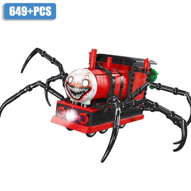 Moc horror jogo figura monstro aranha animal charles trem bloco de  construção choo-choo charles modelo de brinquedo tijolos brinquedo crianças  presente - AliExpress