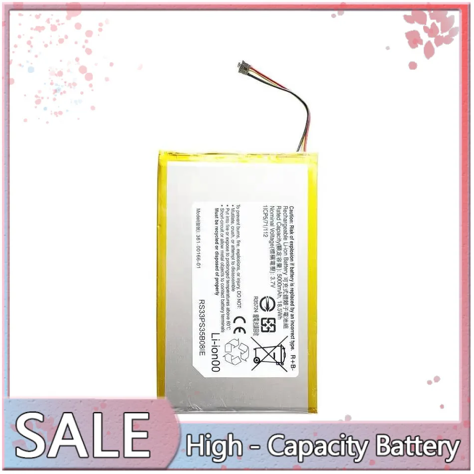 סוללה ארוכה טווח 5000mAh עבור Garmin 361-00166-01