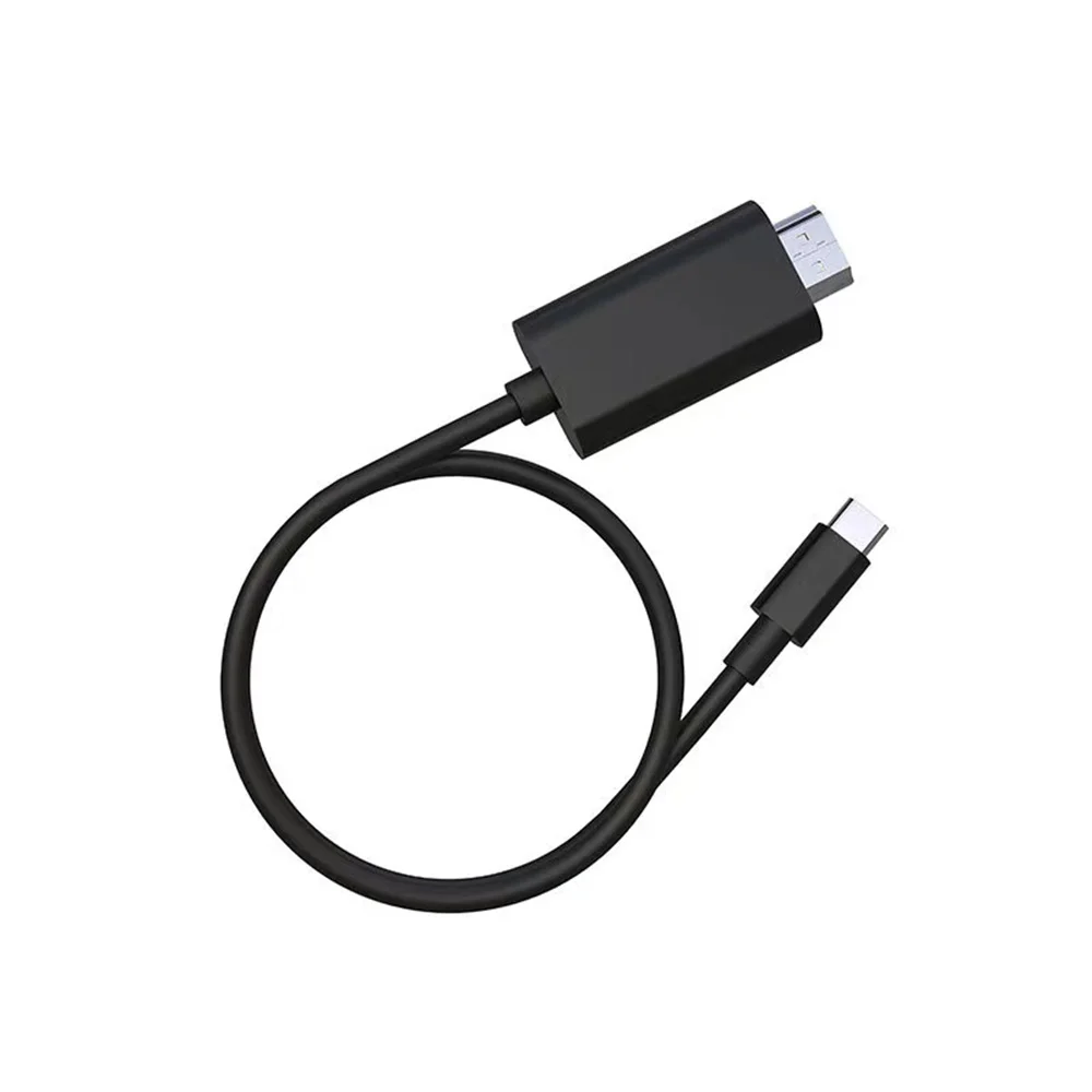 Cable USB C a HDMI, adaptador de teléfono toTV de 6 pies con pantalla 4K y  carga para MacBook Pro/iPad Pro/Chromebook/portátil/Samsung teléfonos a